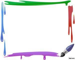 Powerpoint Şablonu Boya