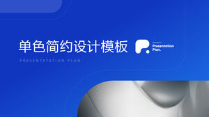 Monochrome minimalist design business universal ppt template