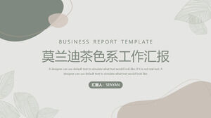 莫兰迪布朗工作报告