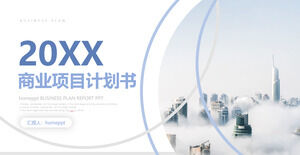 Template PPT rencana bisnis atmosfer