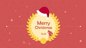 Christmas celebration ppt template