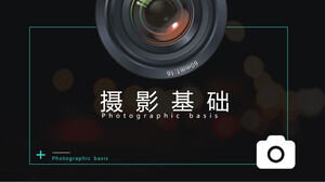 Template PPT umum industri pengetahuan dasar fotografi