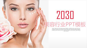 Modelo de PPT geral da indústria da beleza