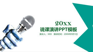 Allgemeine ppt-Vorlage für Bildungs- und Ausbildungseinrichtungen, um Vorträge zu halten