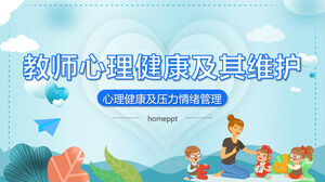 La salud mental de los docentes y su mantenimiento PPT