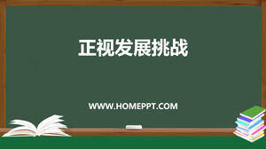 Template PPT untuk courseware "1 Hadapi Tantangan Pembangunan (1)" moralitas dan supremasi hukum di kelas sembilan jilid I Pers Pendidikan Rakyat