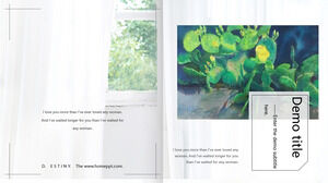 Frische Bilderbuch-PowerPoint-Vorlagen