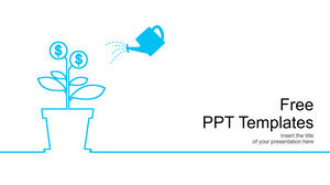 PowerPoint Template for US Dollar Investment Theme