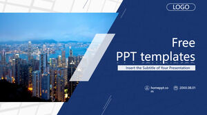 Modern City Business PowerPoint Templates