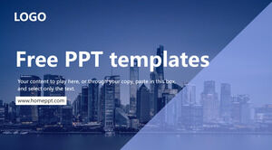 Sahil şehir kurma PowerPoint Şablonları