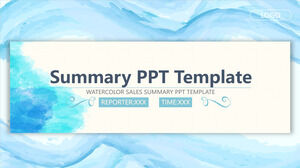 Resumen de ventas Plantillas de PowerPoint