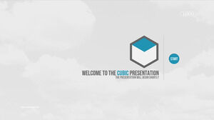 Dynamiczna firma biznesowa Szablony PowerPoint