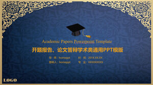 Powerpoint-Vorlage für akademische Arbeiten