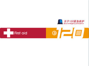 120 emergency medical PPT template download