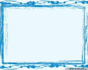 Modèle de Nice Floral Powerpoint avec cadre