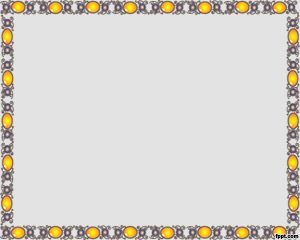 Einfache grauen Rahmen Powerpoint