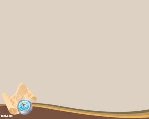 道順PowerPointのテンプレート