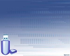 Pen Drive Powerpoint-Vorlage