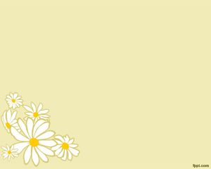 Fiore Priorità bassa del modello di PowerPoint