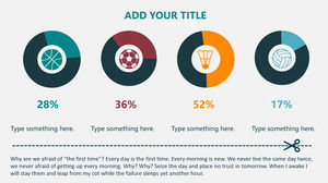 18 sayfalık şık PPT grafik koleksiyonu