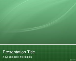 Green Hi Tech PowerPoint Template