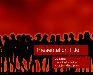 Szablon Ladies Night PowerPoint