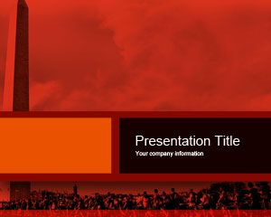 Berhenti Kony PowerPoint Template