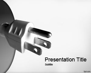 Tegangan PowerPoint Template