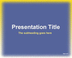 Interview PowerPoint Template
