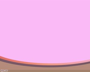 แม่แบบสีชมพูพื้นฐาน PowerPoint