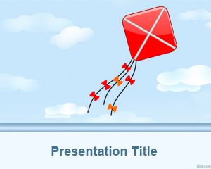 Kite Шаблон PowerPoint