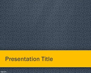 Plantilla de naranja Acción PowerPoint