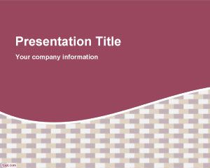 Template plesteran Lengkung PowerPoint