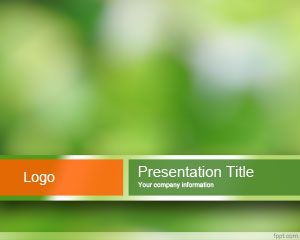Sustainable PowerPoint Template