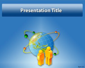 Globe Powerpoint-Vorlage
