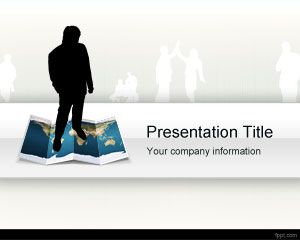 Weltweite Organisation Powerpoint-Vorlage
