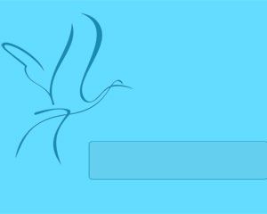 Template Uccello Silhouette Power Point