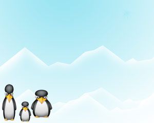 Penguin on Ice Powerpoint