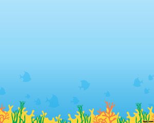 Modello Fish Aquarium PowerPoint