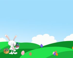 Easter Egg Hunt Power Point Template
