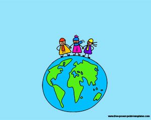 人类的日子Powerpoint模板