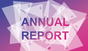 6 مجموعات من غطاء افتتاح PPT الملونة اوريغامي نمط الوجه منخفض الخلفية PPT