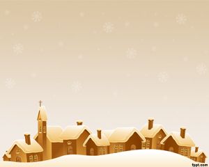 寒冷的PowerPoint模板