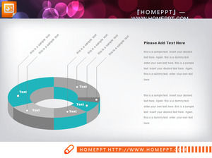 Una combinazione di grigio chiaro verde e appiattito grafici di diapositive