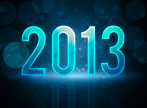 一組2013聖誕節PPT背景圖片