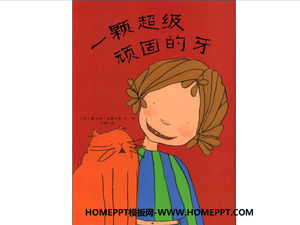 "Super keras kepala gigi" cerita bergambar PPT