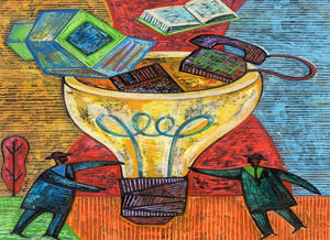 Abstrakte Kunst Malerei