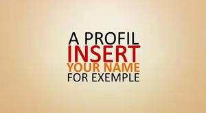 廣告效果動態文字PPT模板