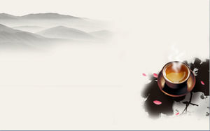 Antique Chinese Style PPT Background Template Download