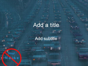 scarico di automobili e rumore